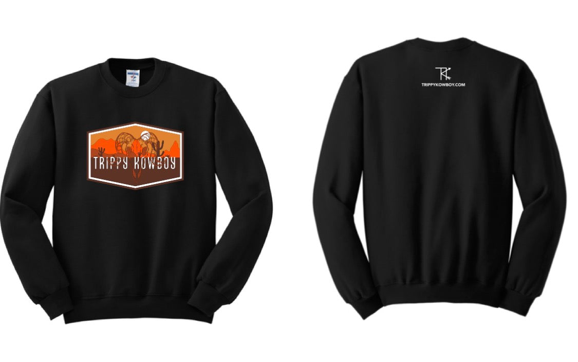Sweatshirt - full color logo - BLACK