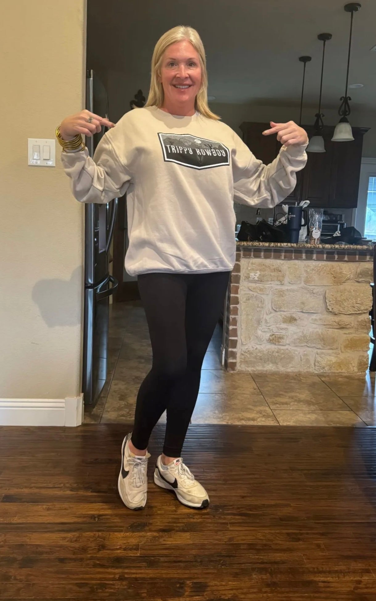 Sweatshirt BLACK & WHITE medium weight