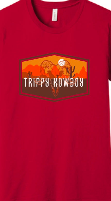 TK Signature Logo - short sleeve -Canvas Red