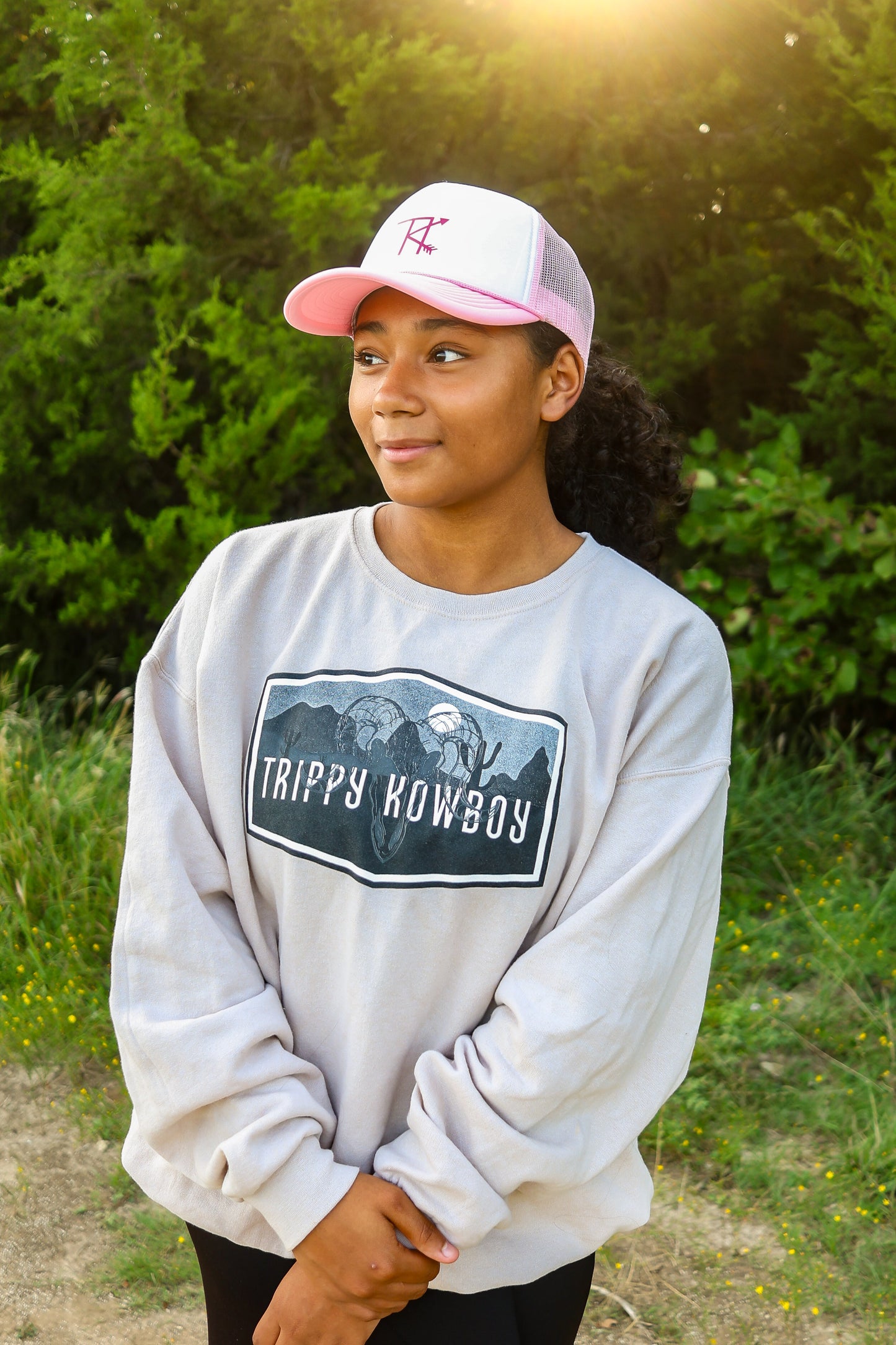 Sweatshirt BLACK & WHITE medium weight