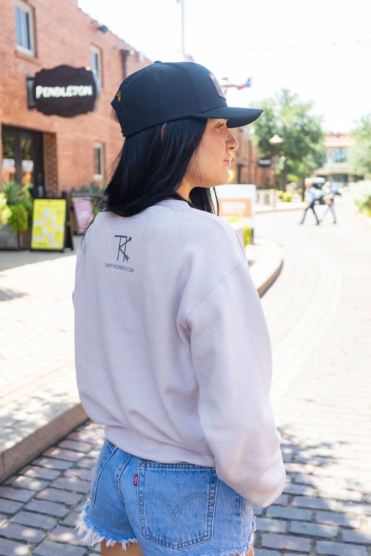 Sweatshirt BLACK & WHITE medium weight