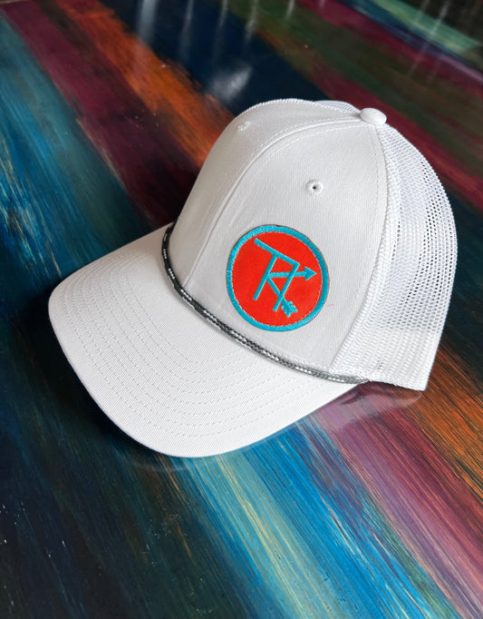 White/ White - The Game - Everyday Rope Trucker Cap - GB452R