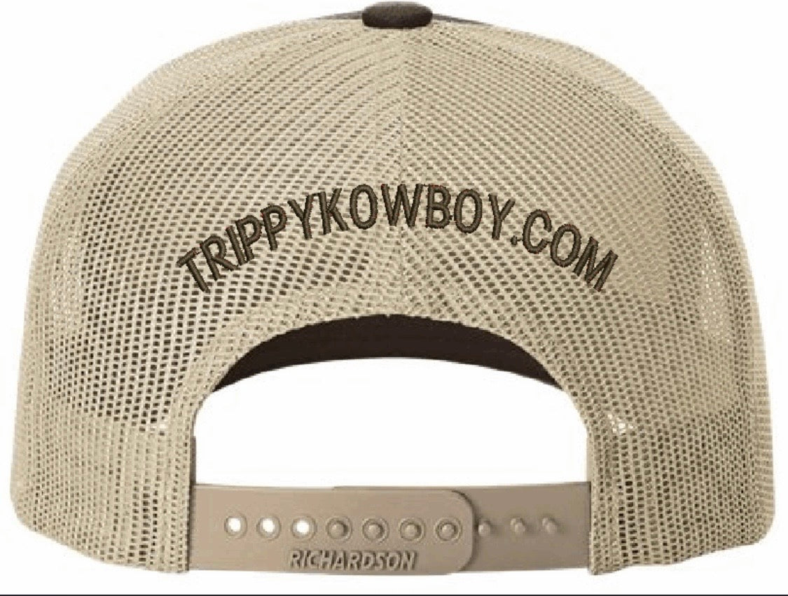 TK leather brand - Richardson Five-Panel with Rope Brown/ Khaki/ Khaki