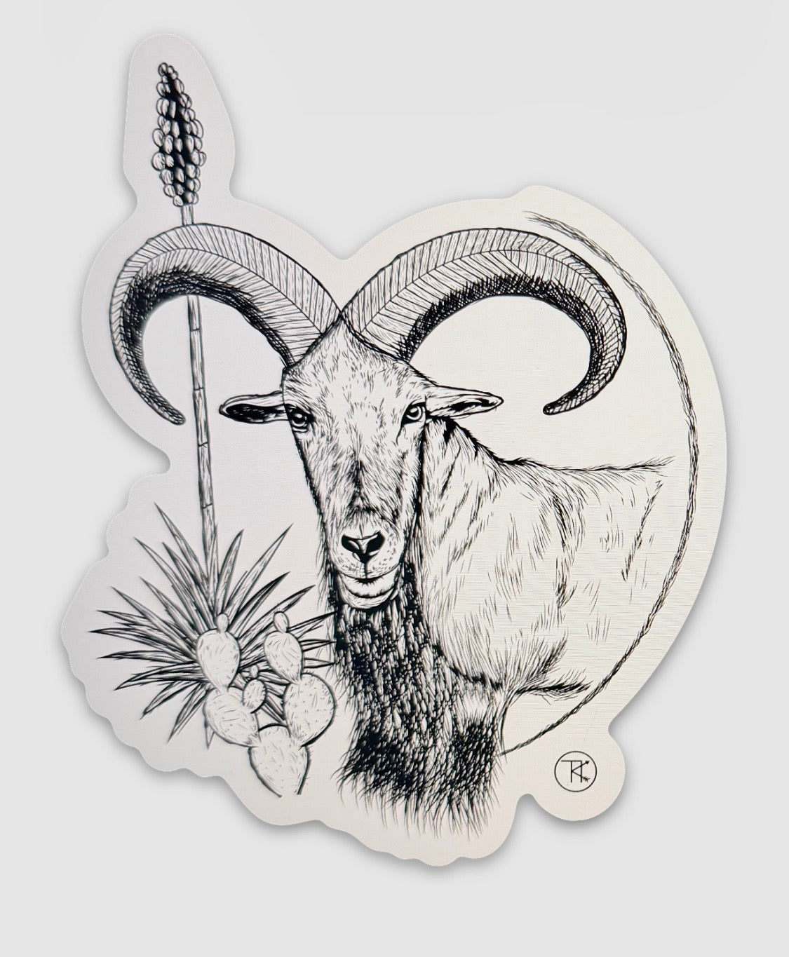 Original Art by TAK sticker