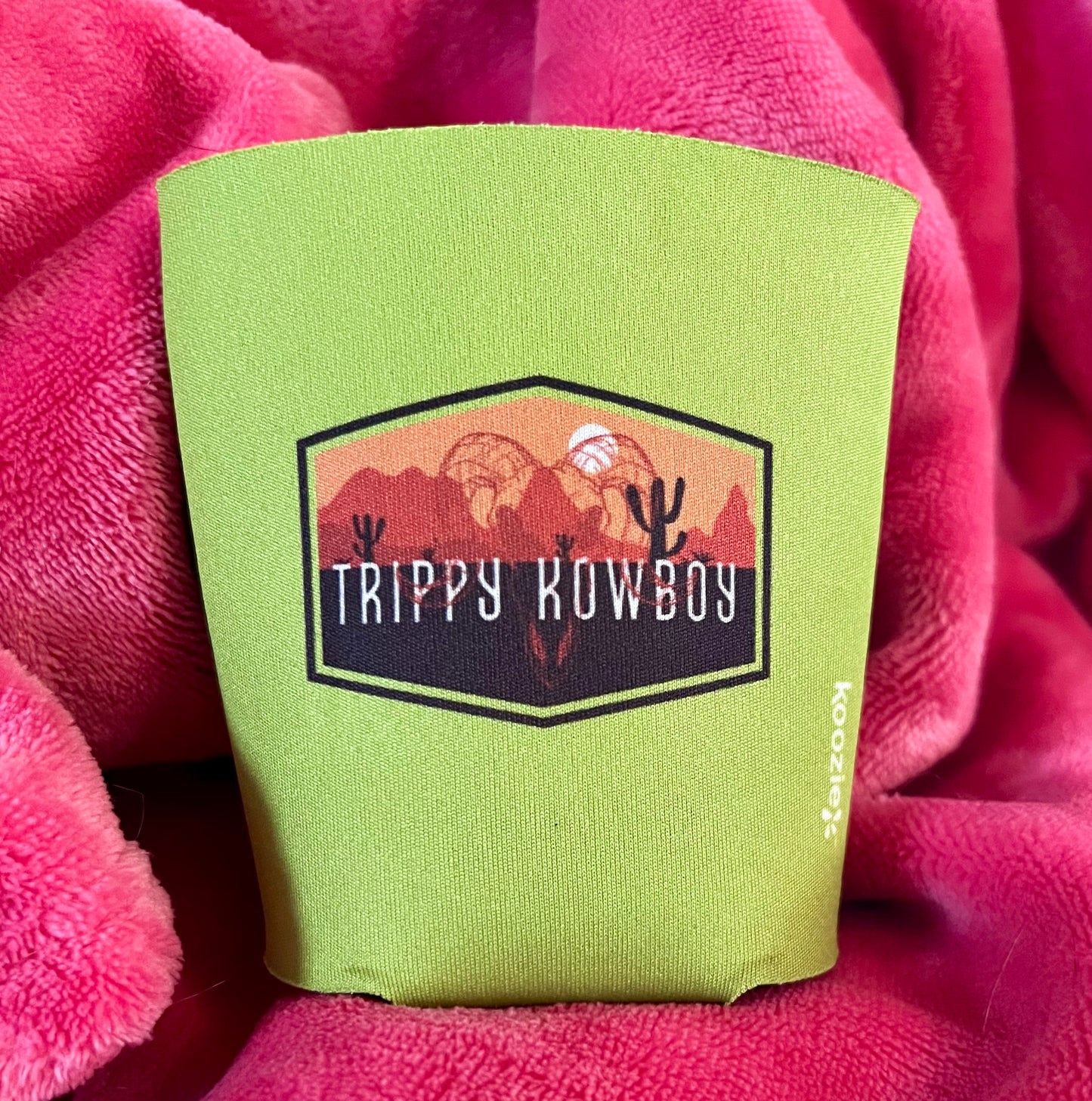 Koozie - short - neon green