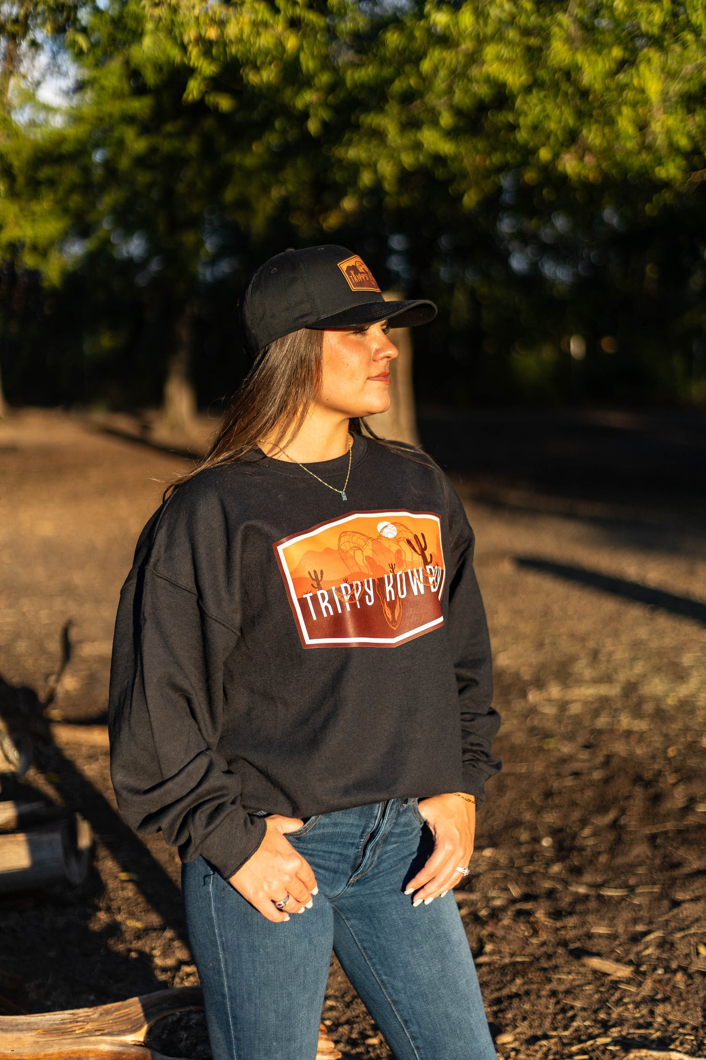 Sweatshirt - full color logo - BLACK