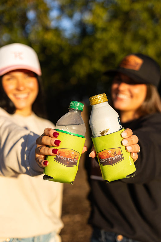 Koozie - short - neon green