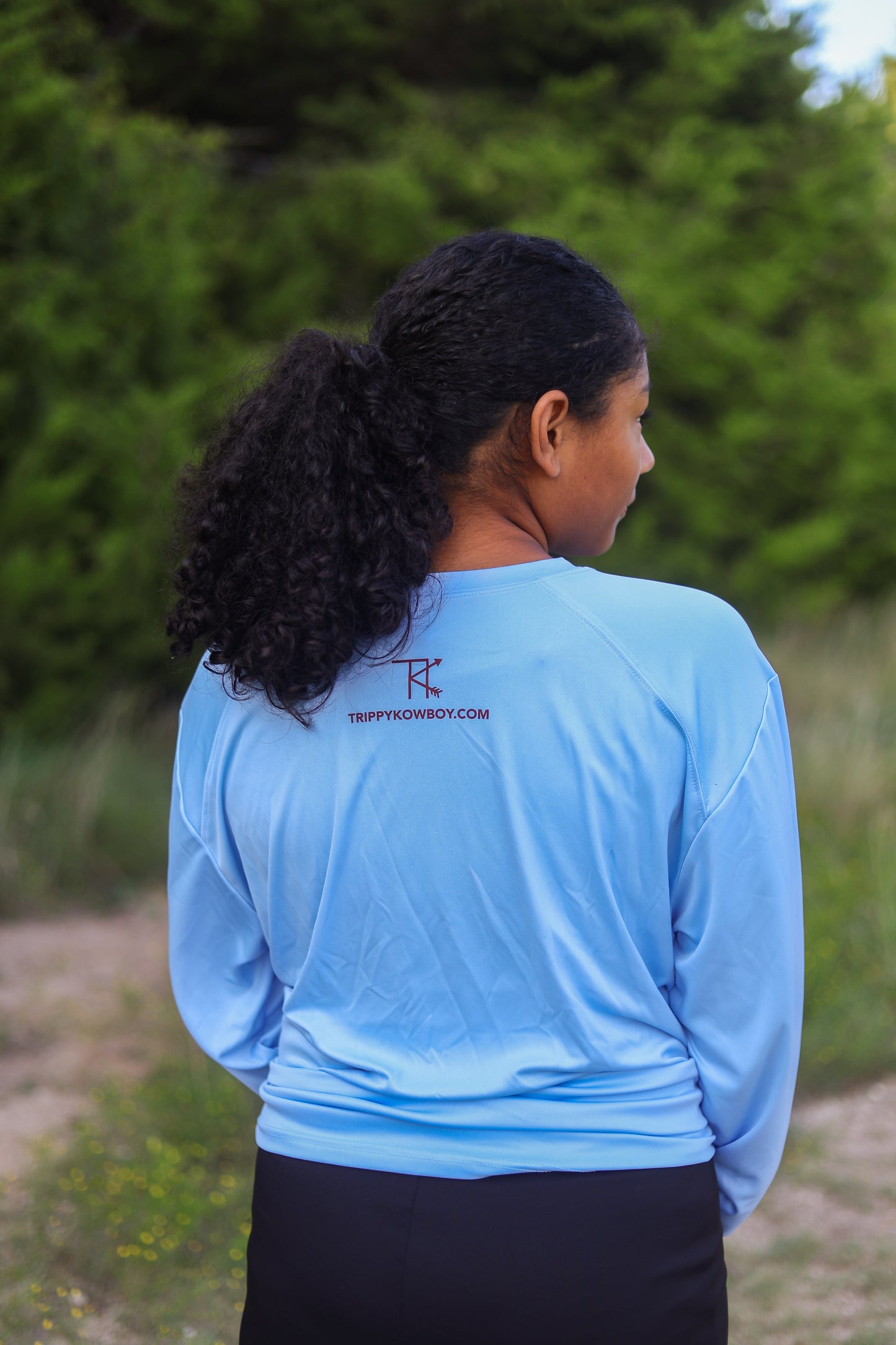 Dri-fit Long Sleeve Shirt - Blue Mist