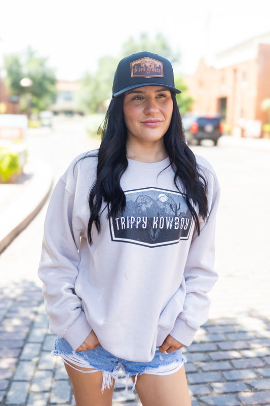 Sweatshirt BLACK & WHITE medium weight